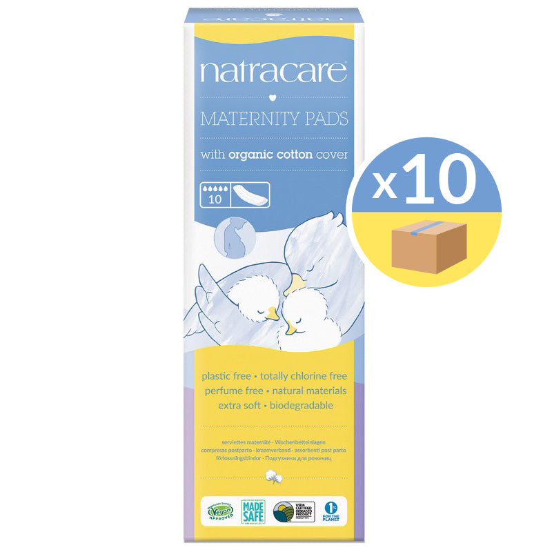 Natracare maternity pads 10 pack bundle