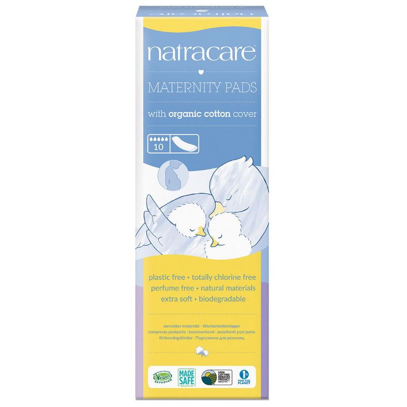 Natracare maternity pads pack