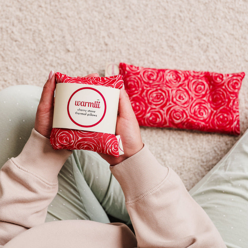 Natracare x Warmlii Cherry Stone Thermal Pillow