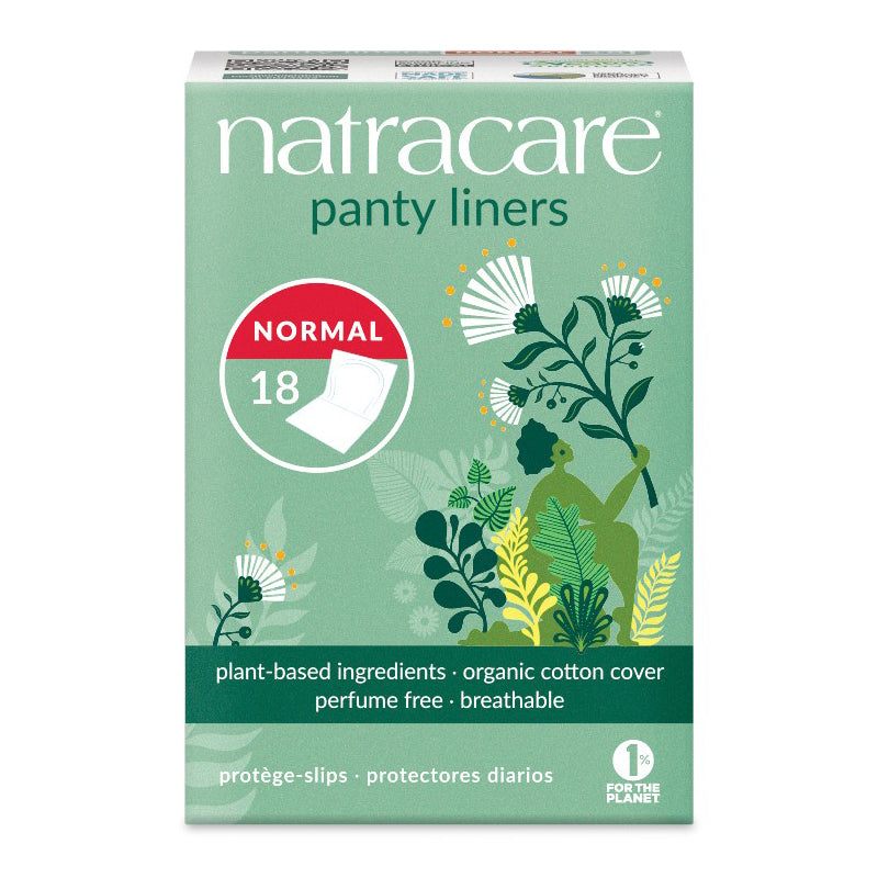 Natracare natural normal panty liners pack