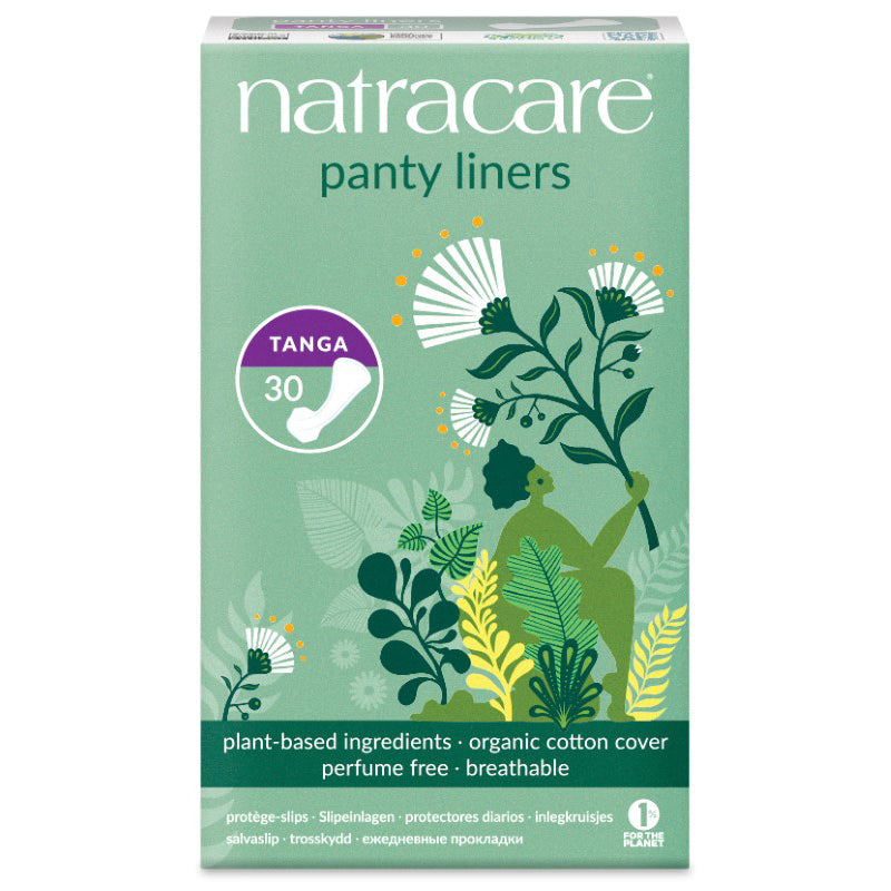 Natracare tanga thong panty liners pack