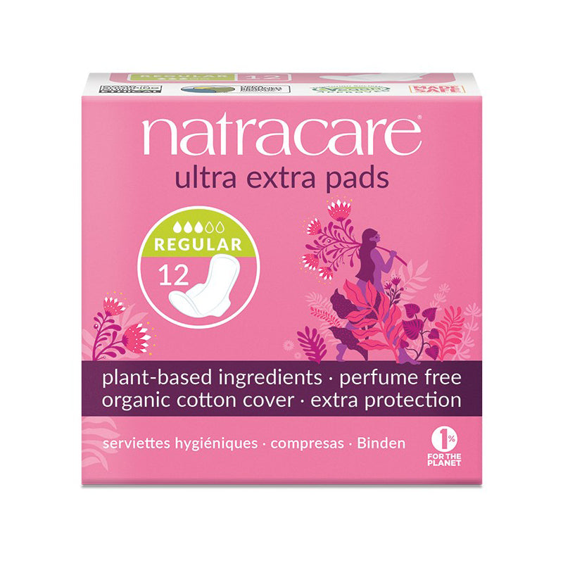 Natracare ultra extra pads regular pack