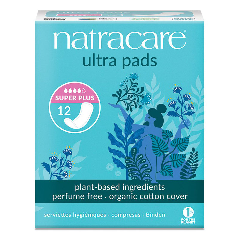 Natracare ultra pads super plus pack